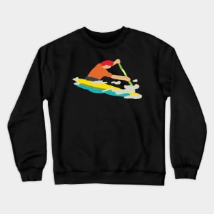 Canoeing Crewneck Sweatshirt